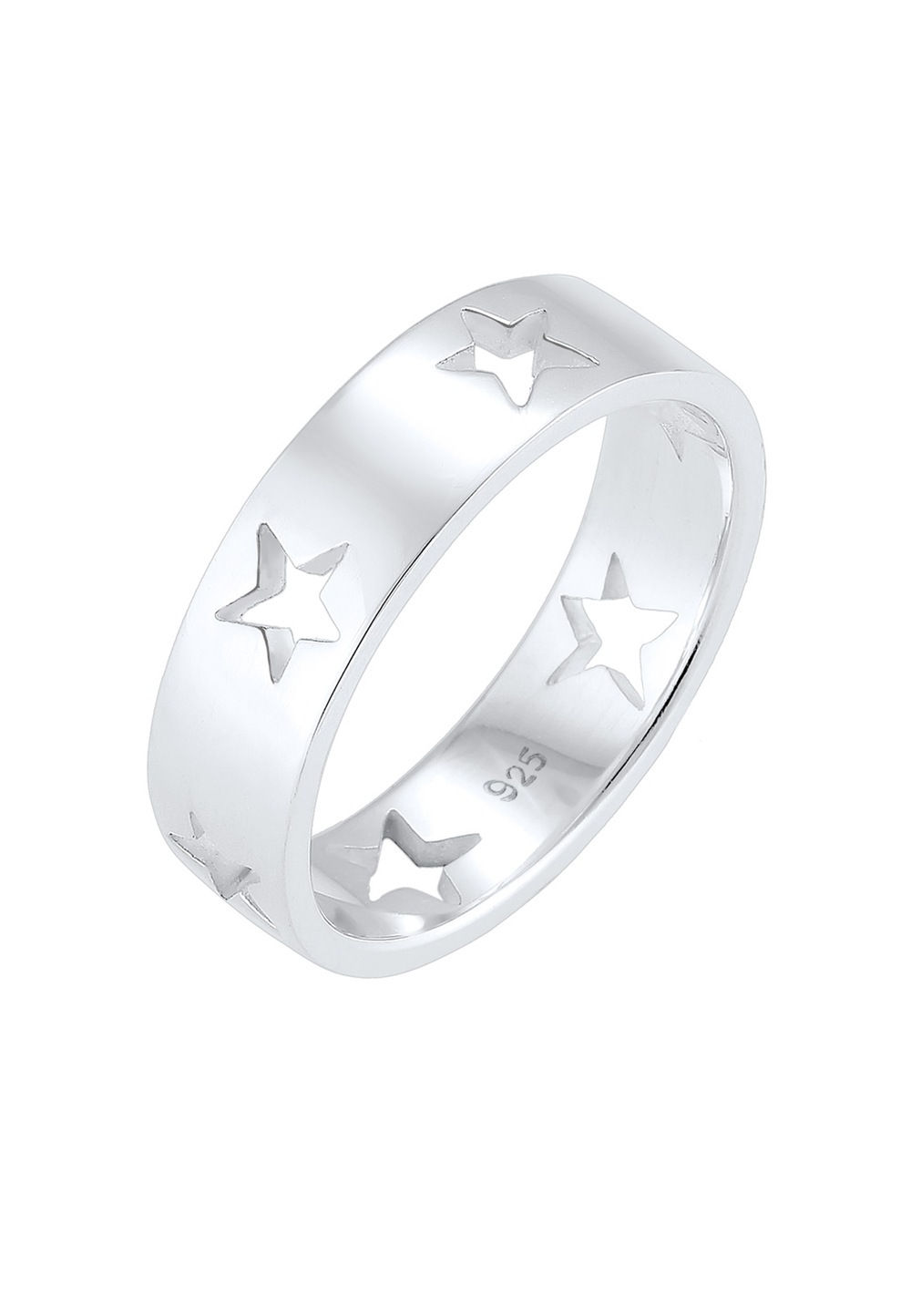 Elli Elli Elli Ring Dames Sterren Astro Uitgesneden in 925 Sterling Zilver Ringen