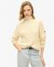 Superdry Slouchy Cable Roll Neck Trui Dames