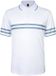 The Indian Maharadja Printed Stripe Polo Heren - Maat XXL