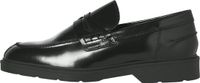Jack & Jones Jfwdax Ln Mocassins voor heren, leer, mocassins, zwart., 45 EU