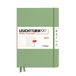LEUCHTTURM1917 367760 Weekkalender & notitieboek Composition (B5) 2024, 12 maanden, salie, Engels