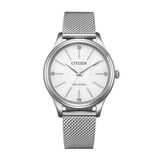 Citizen EM1220-82A Horloge - Staal - Zilverkleurig - Ø 34 mm