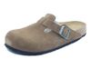 Birkenstock Sabots Boston Cuir Daim Étroit