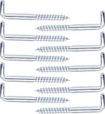 Deltafix Schroefduimen - 44x - verzinkt metaal - 30 mm