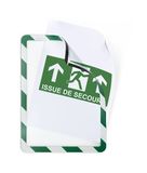 Tarifold Technic Tarifold tas met magnetische strips, A4, groen/wit, pak van 2 stuks