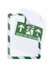 Tarifold Technic Tarifold tas met magnetische strips, A4, groen/wit, pak van 2 stuks