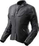 Rebelhorn Hiker 4 waterdichte dames motorfiets textieljas - Zwart - Maat M