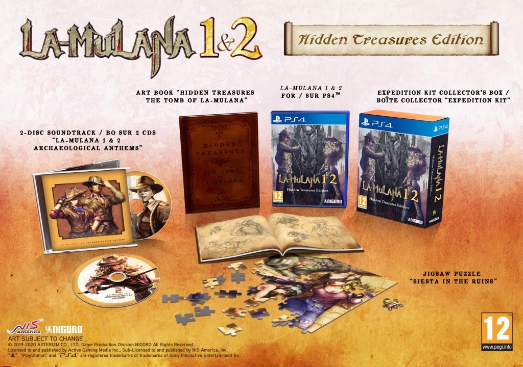 NIS La-Mulana 1 & 2 Hidden Treasures Edition PlayStation 4