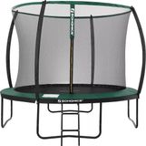 And Outdoormatch Trampoline Albina - Avec filet de sécurité & échelle - 305 cm vert - Rond