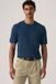 Levi's Stinson Cotton Linen Sweater T shirt - Men's - M - Blauw / Ensign Blue