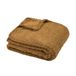STOF Montreal Knuffeldeken 180 x 220 cm Camel