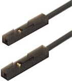 SKS Hirschmann MKL 0,64/25-0,25 Meetsnoer Zwart 25 cm
