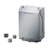 KV lege behuizing EB afmetingen 133x205x95mm - Distributiekast (leeg)