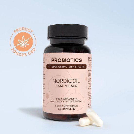 Nordic Oil Probiotica - 60 capsules - Vegan