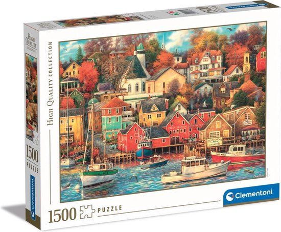 Clementoni Good Time Harbor 1500 stukjes Legpuzzel