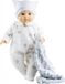 Paola Reina Manus Laya poupée douce pour bébé, fille caucasienne aux yeux bleus, 36cm