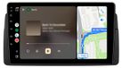Android autoradio, geschikt voor BMW E46 (1999-2004), met draadloze CarPlay, Android Auto, WiFi, GPS-navigatie, 9-inch scherm, 32GB opslag, Bluetooth en DAB+