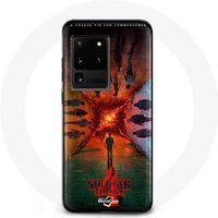 Maniacase Hoesje voor Samsung Galaxy S20 Ultra Stranger Things Seizoen 4 Poster Crews Nieuwe Theorie