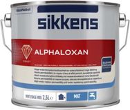 Sikkens Alphaloxan Muurverf Mat Wit 2,5L
