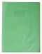 Clairefontaine Calligraphe 72511C Schriftomslag met Lederkorrel structuur Lichtgroen - 24x32 cm - 22/100ste met Etikethouder - PVC Opaak
