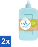 Seepje 2 x liquide vaisselle - écologique - parfum citron vert pétillant - 500 ml