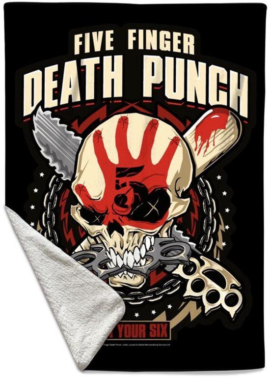Five Finger Death Punch Got Your Six Unisex Dekens - meerkleurig - Standard