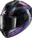 Shark Spartan RS Reptaia Casque - Noir/bleu/violet - Taille S