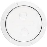 Beckson Marine Plat de pont lisse 8 pouces Blanc