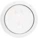 Beckson Marine Plat de pont lisse 8 pouces Blanc