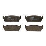 TRW Bremsbelagsatz, Scheibenbremse GDB1021 | Compatibel met: NISSAN 200SX