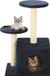 vidaXL Kattenkrabpaal met sisal krabpalen 60 cm pootafdrukken grijs