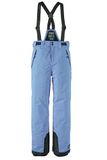 killtec meisjes Skibroek met afritsbaar slabbetje en randbescherming Girls Skihose 242