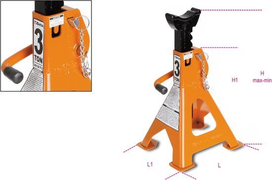Beta As steunen, per paar 3010T 2