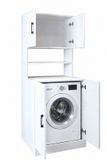 Roomart ATLANTIC-I Wasmachine Ombouwkast 70x180 cm - Wit