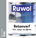 Ruwol Betonverf Grijs (RAL 7040) 750 ml