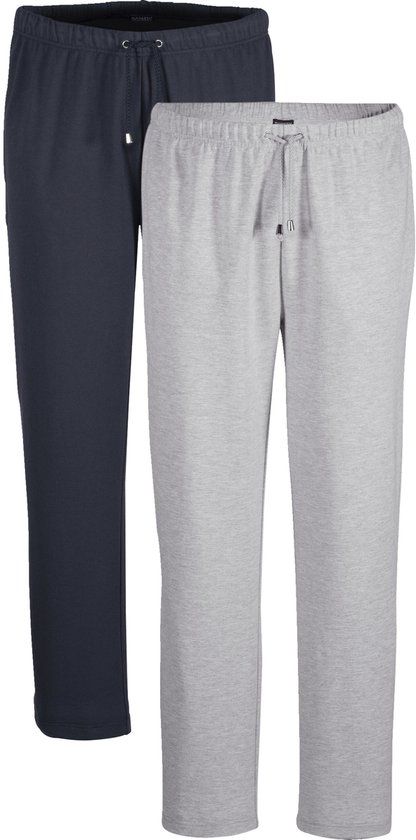 Babista heren joggingbroek (set van 2) zwart/grijs
