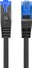 Lanberg - Kabel - S/FTP kat.6A - 0,25m - LSZH CCA - Fluke Passed - Zwart
