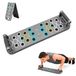 Parallettes support de pompe zones de couleur antidérapantes planche de fitness pliable pour la maison