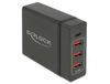 DeLOCK 63974 USB-Wandladegerät Universeel Zwart 60W