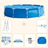 Intex Rond Frame Zwembad - 305 x 76 cm - Blauw