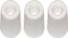 QlinQ Deurbuffer - 3 stuks - wit - rubber