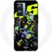 Maniacase Étui Narzo 50 5G 46 Valentino Rossi Logo Motogp monster