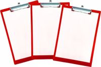 Merkloos Klembord A4 Rood