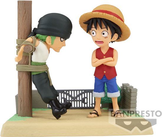 One Piece Banpresto - Monkey D. Luffy & Roronoa Zoro (WCF - Log Stories Series) Verzamelfiguren meerkleurig