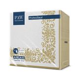PAW Servetten Stoffen 40 x 40 cm, 50 stuks - Gouden Ornament
