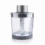 Lacor - R61668C - hakmolen voor de elektrische garde Titan Pro van Lacor (Ref. 61668 en 61669), messen van roestvrij staal 18/10, BPA-vrije container, Ø 12 x 18 cm, grafiet