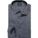 OLYMP Luxor Modern Fit chemise marine, Faux-uni