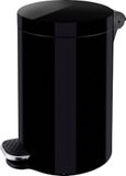 helit H2404295 - Pedaalafvalbak „the knight“ 20 L zwart