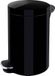 helit H2404295 - Pedaalafvalbak „the knight“ 20 L zwart