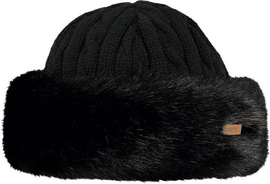 Barts Fur Cable Bandhat Hoofdband - Black - One Size